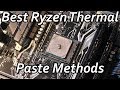 Best Ryzen Thermal Paste Application Methods