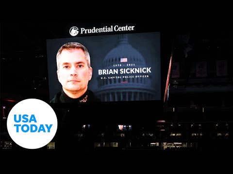 Members of Congress pay respects to Capitol police officer Brian Sicknick (LIVE) | USA TODAY