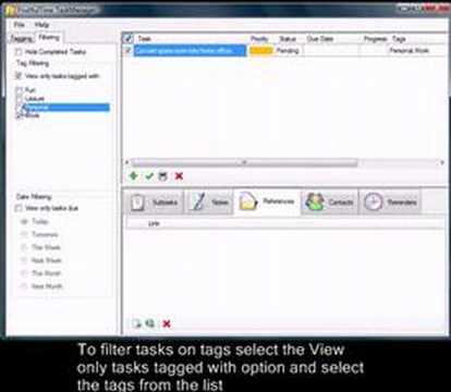 FruitfulTime TaskManager 1 - Tagging and Filtering Tasks