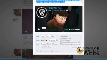 How to embed youtube or vimeo videos into your Wordpress website
