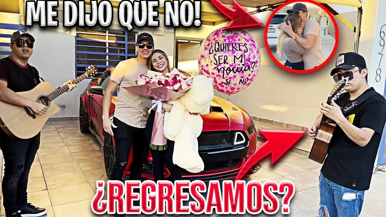 LE DIGO A MI EX-NOVIA SI QUIERE SER MI NOVIA Y ASI RACCIONO! GERABOY