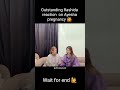 outstanding reaction😇#abreshkhan #zeeshan_ansari#viral#love#shorts#shorts#baby#babycoming #song