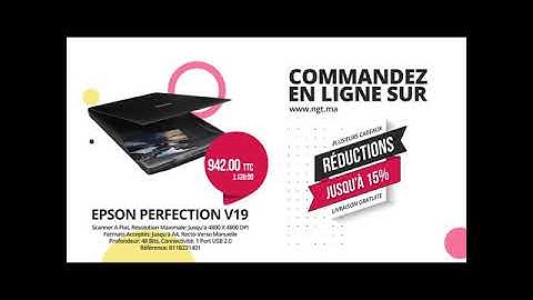 NGT : Epson Perfection V19 Scanner