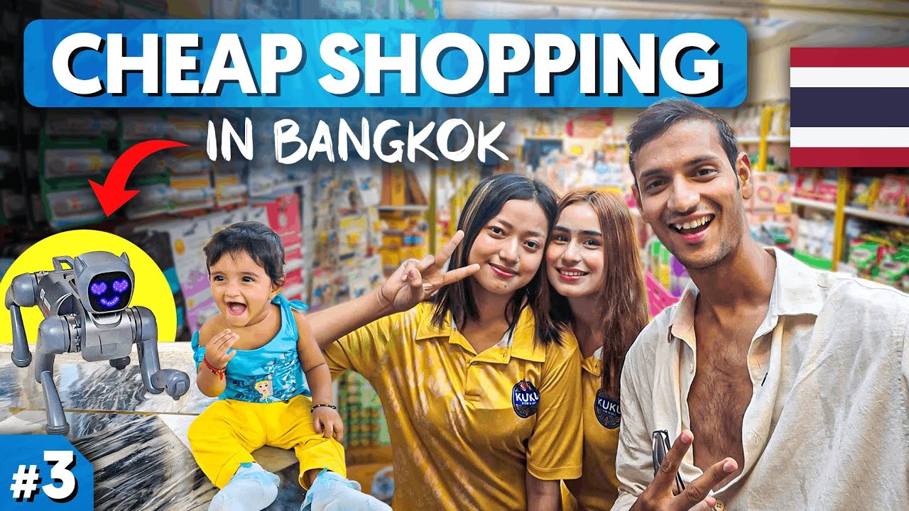 Bangkok Shopping Markets & Grand Palace Tour || Thailand travel vlogs
