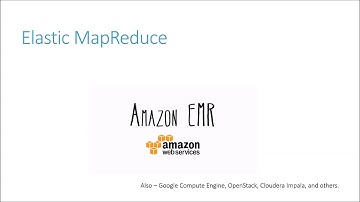 Intro to Hadoop and Big Data: Part 7, Elastic MapReduce