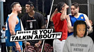 NOW THIS IS COMP BASKEBTBALL! CRSWHT Pulled UP On Ballislife WCS \& It Got CRAZY! HEATED 5v5!!