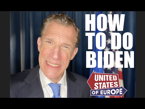 How to Do Biden: Weaponize Empathy | Greg Shapiro's 'United States of Europe'