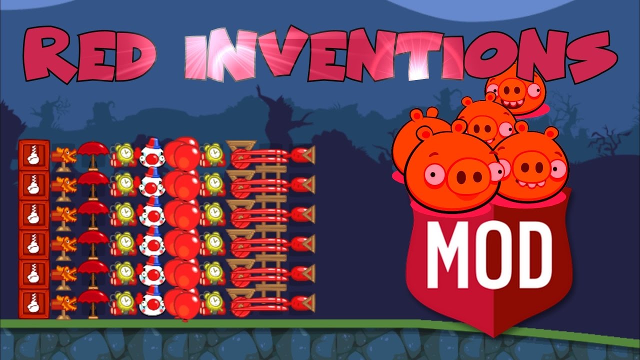 Bad Piggies: RED INVENTIONS | Funny Moments #22 #LitttlePiggies - YouTube