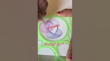 How many Beautiful Spirograph designs # Spirograph # drawings #art #shortsvideo