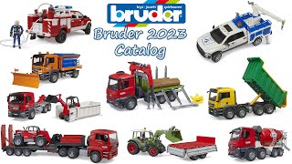 Bruder 2023 Catalog: New Product List