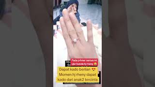 THE MOMENT HJ RHENY RECEIVED A BIRTHDAY PRESENT FROM HER CHILDREN #artistnews #entertainment #put...