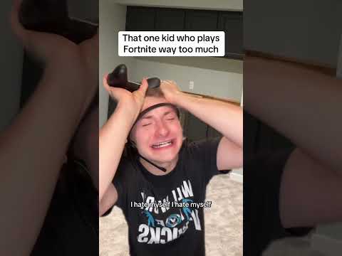 That One Kid Who Plays Fortnite Way Too Much Comedy Funny School 