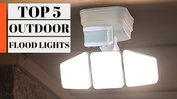 TOP 5: Best Outdoor Flood Lights 2025