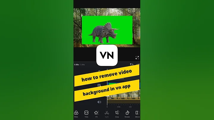 How to remove video background in vn app | vn video editor | #short #videoediting #backgroundremove