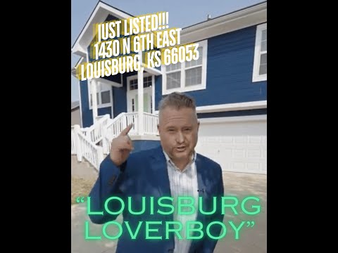 1430 N 6th St, Louisburg, KS home video tour