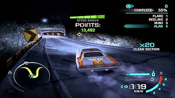 Need For Speed: Carbon - Race #36 - Lofty Heights Downhill (Canyon Drift)