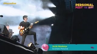 Video thumbnail of "Arctic Monkeys - Mardy Bum / 505 (Live at Personal Fest)"