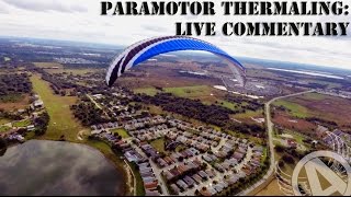 Live Com: Paramotor Thermaling