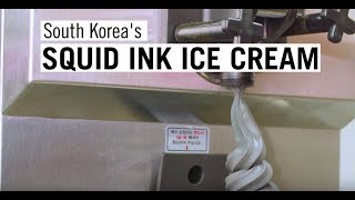 Let's Try Squid Ink Ice Cream!