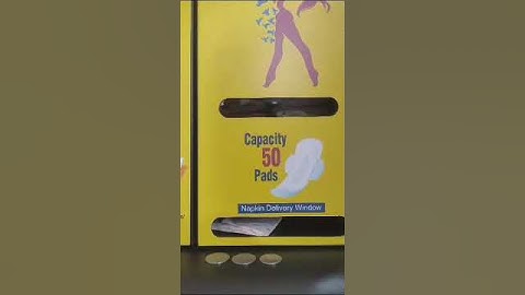 Coin Operated Sanitary Napkin Vending Machine | Available on IndiaMART