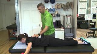 Shoulder Exercise - Prone IYT - Zion Physical Therapy Video