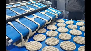 Pita bread & Pizza base production line , belt 1050mm , 10000pcs/hr