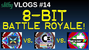 8-BIT BATTLE ROYALE! X16 vs. C64 vs. ZX Spectrum (Round 1: BASIC Fractal)