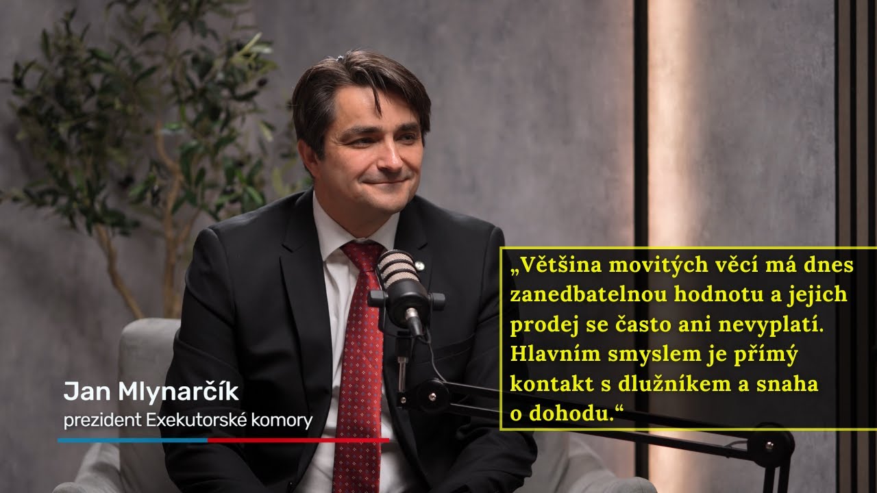Exekuce už dnes není o sebrání televize, ale kontaktu s dlužníkem a dohodě, říká Mlynarčík