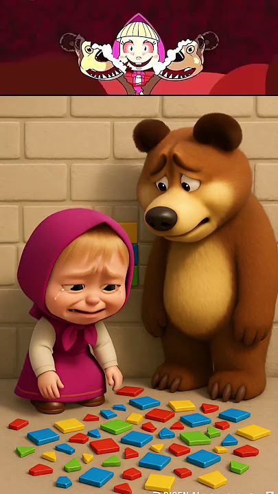 Masha And Bear Sprunki OC Bear X Masha From Smile to Tears😀😭
