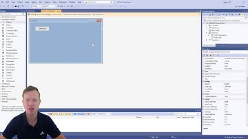2. C# Programming -  Hello World (Visual Studio & Windows Forms)