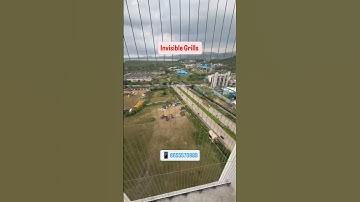 Contact 8655570888 Invisible Grills & Mosquito Nets Installation. #viral #trending #reels #mumbai
