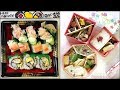 Коробочки  БЕНТО 🍱 и  Японские РОЛЛЫ  с крабом🍣Вкусное видео из Японии 🇯🇵