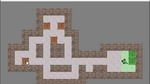 Visual Sokoban Level 1