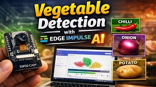 Vegetable Detection with Edge Impulse AI on ESP32-CAM
