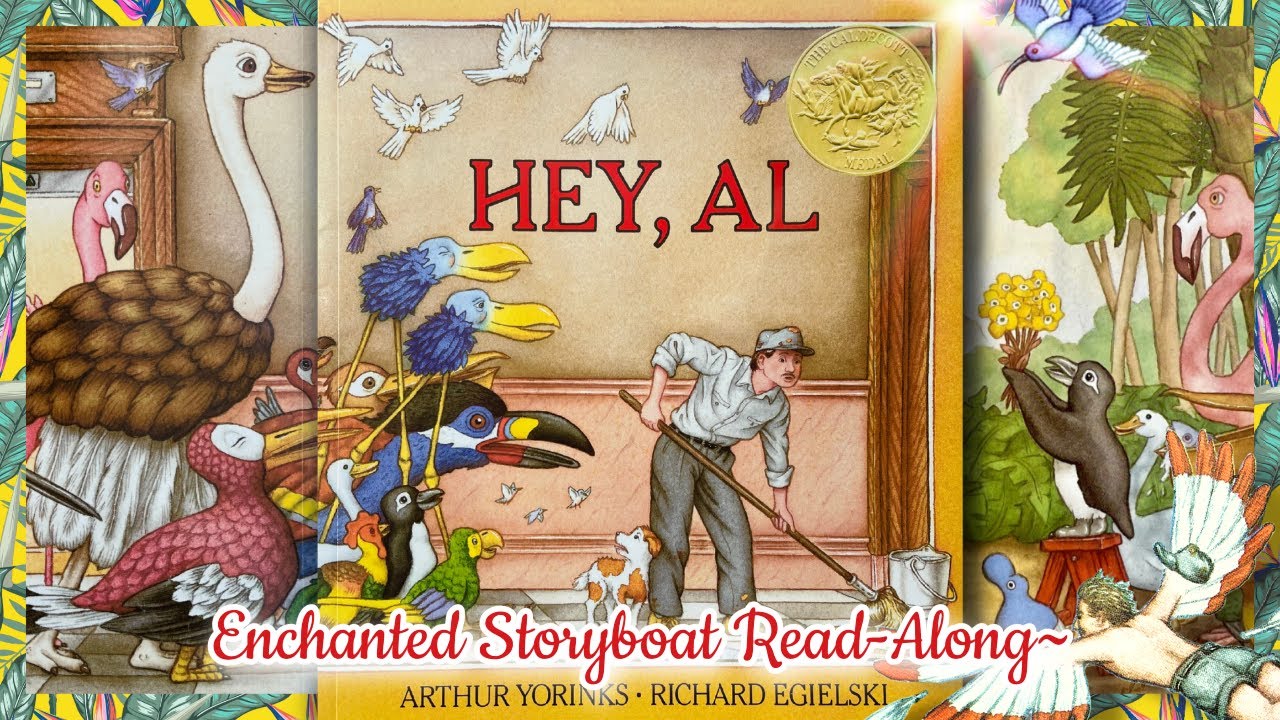 “HEY, AL” by Arthur Yorinks & Richard Egielski ReadAloud YouTube