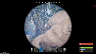 Rust Console - M249 silencer hunting.Then L9 fail