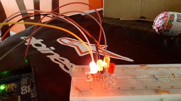 secuencia led auto fantástico- arduino-