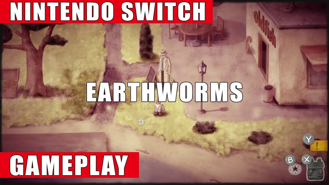 Earthworms Nintendo Switch Gameplay - YouTube