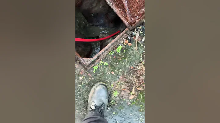 Blocked sewer cleared , fatberg blockage