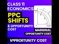 &quot;PPC Shifts &amp; Opportunity Cost Class 11 Economics Marginal Opportunity Cost Explained with Diagram&quot;