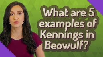 What are 5 examples of Kennings in Beowulf?