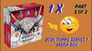 PART 2 of 2🔥PURPLE FOILBOARD🔥2026 TOPPS SERIES 1 MEGA BOX⚾SUPPORTING LCS - BETHANY SPORTS CARDS PLUS