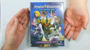 Power Rangers Deck Building Game: Shattered Grid Expansion Card Walkthrough
