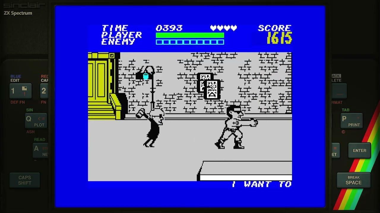 Street Hassle Sinclair ZX Spectrum Emulated - YouTube