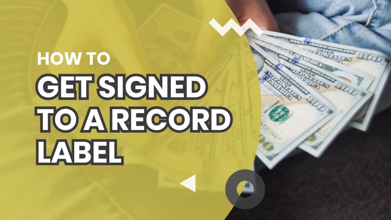 How To Get Signed To a Record Deal YouTube