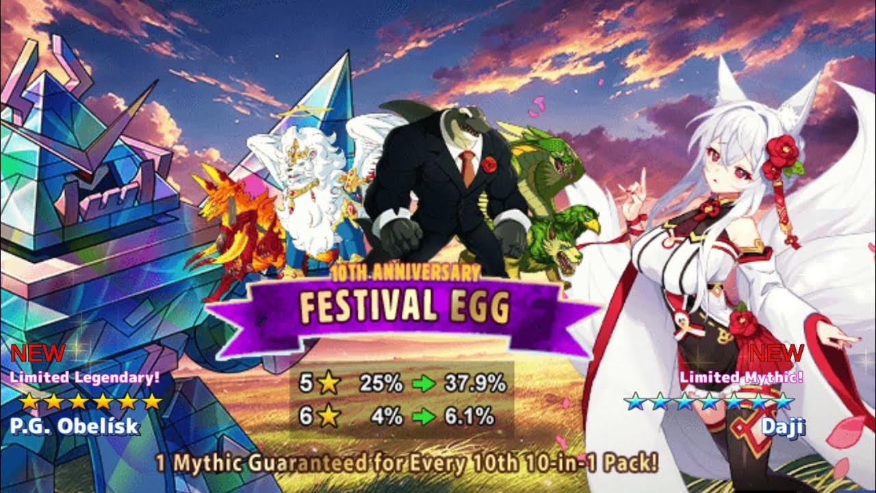 Neo Monster 10th  anniversary 🥳 festival egg hatching part 1