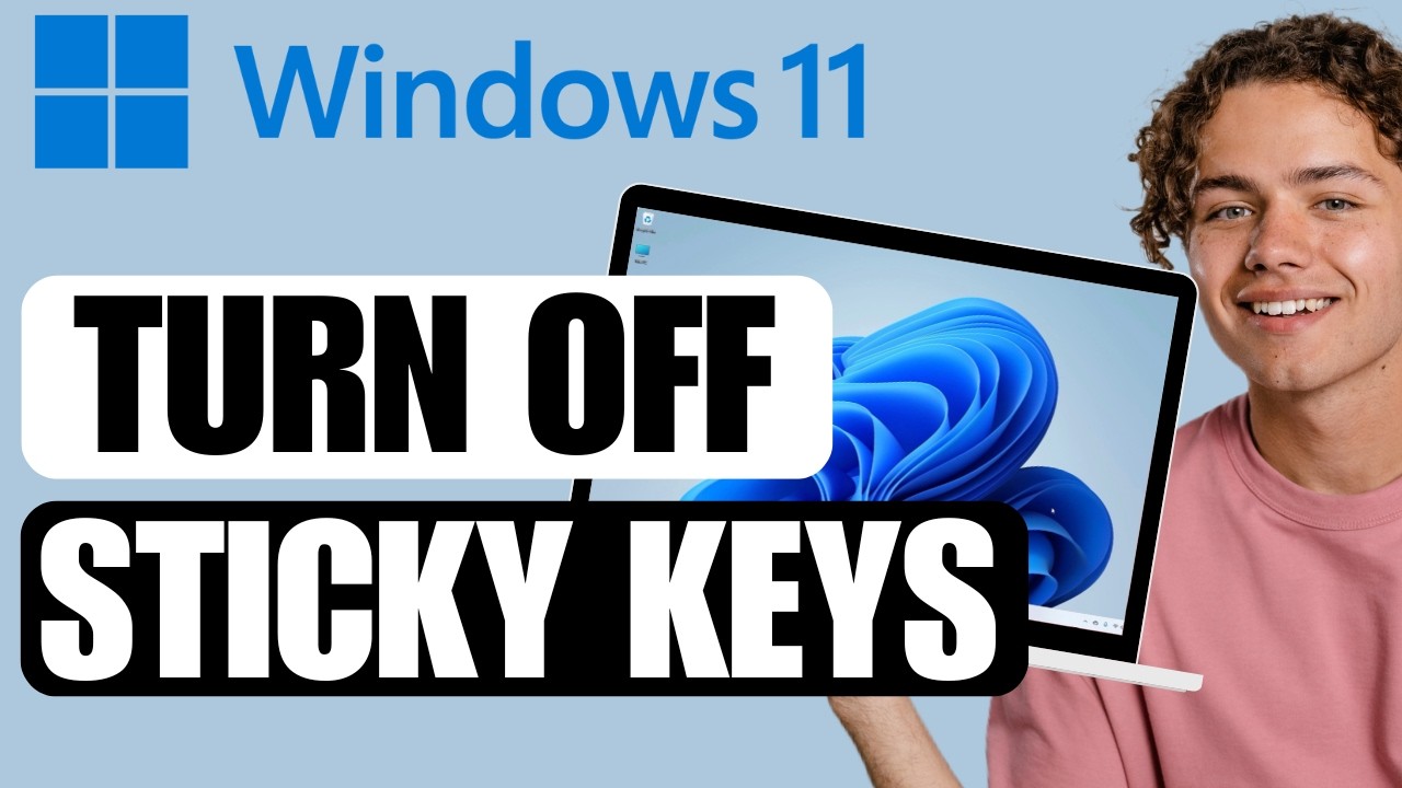 How To Turn Off Sticky Keys On Windows 11 Or 10 PC YouTube How To Turn Off Sticky Keys On Windows 11 Or 10 Pc Youtube