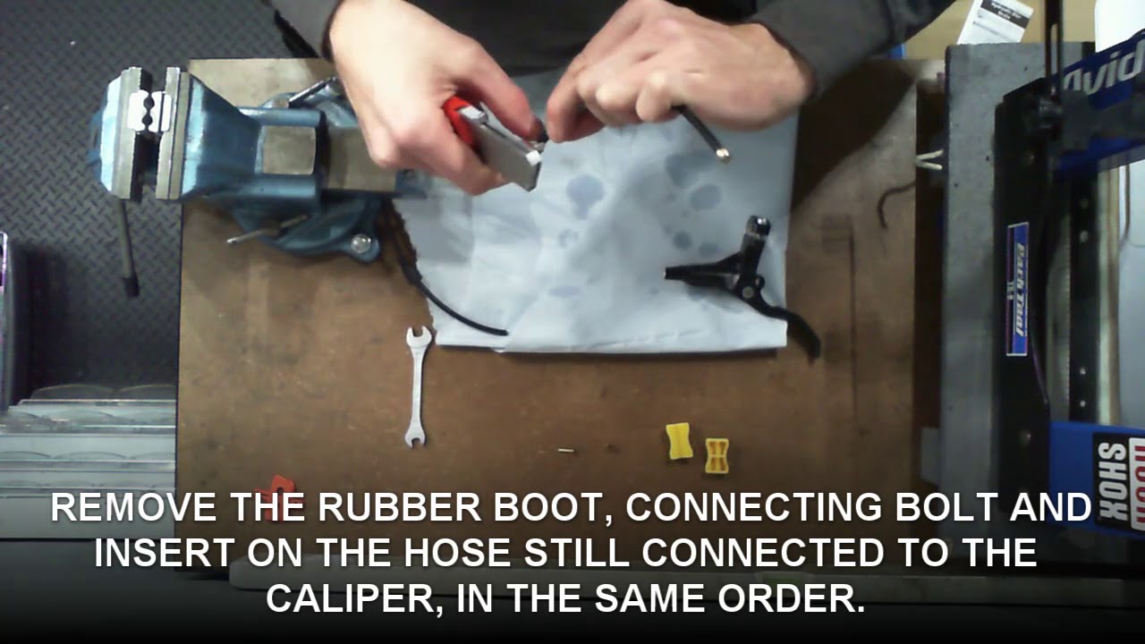 Shortening Hydraulic Brake Hose (Shimano) YouTube