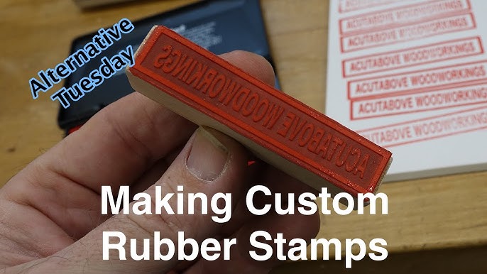 Create Custom Printed Rubber Stamps using Procreate 