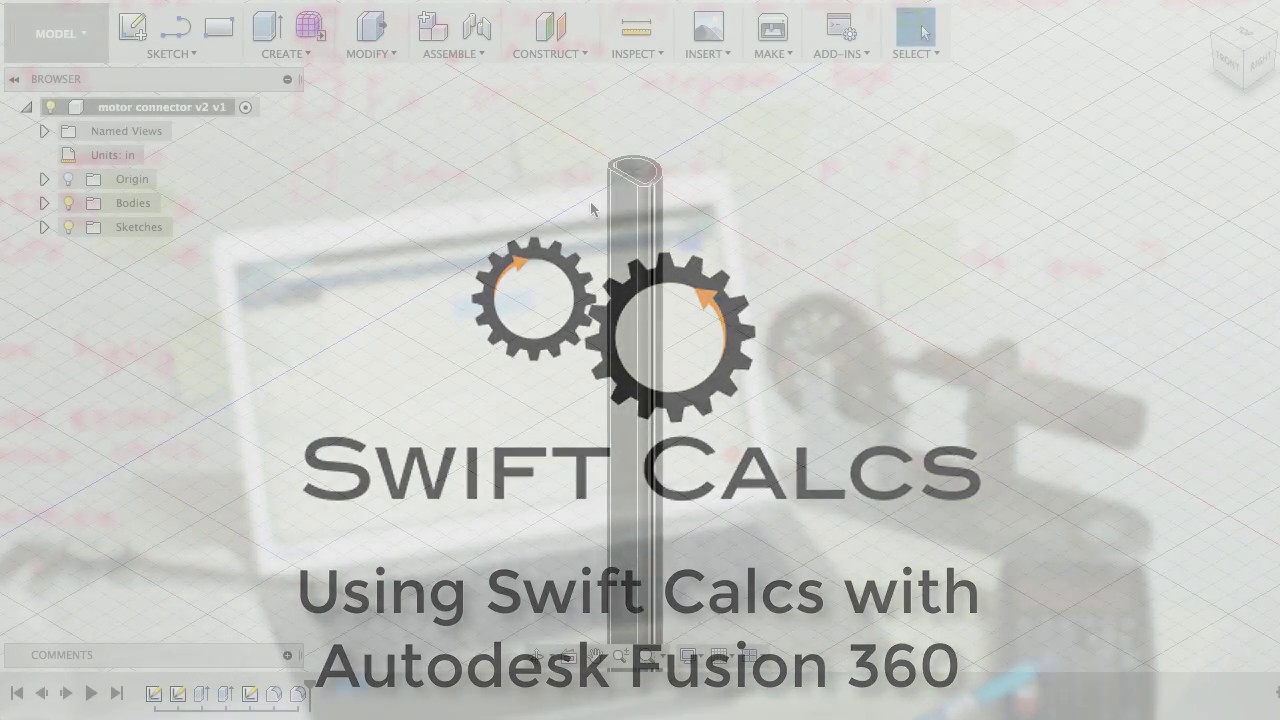 Autodesk Fusion 360 How to use with Swift Calcs YouTube